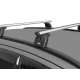 Багажник Lux на интегрированный рейлинг БК2 аэродинамические дуги